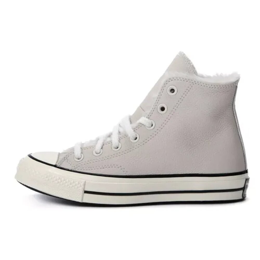 Converse Womens Chuck 70 High Cozy Club Light Orewood Brown Sneakers Size 7.5‎